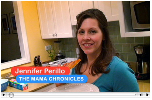 Jennifer Perillo on Pizza Friday.