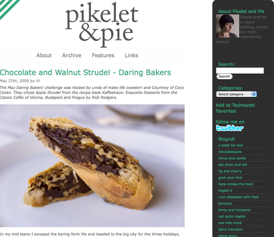 Pikelet & Pie Food Blog