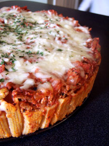 Whole Wheat Pasta Pie