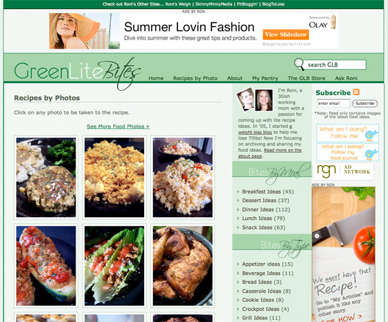 Green Lite Bites Website By Roni