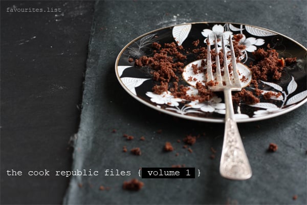 The Cook Republic Files Volume 1