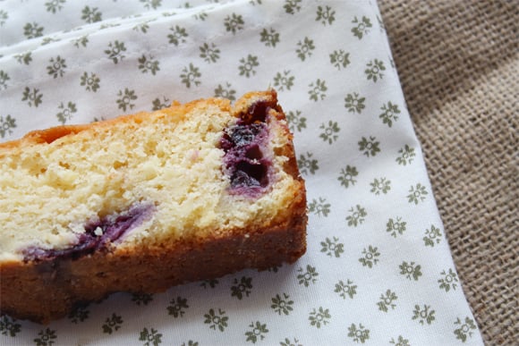 Blueberry Cream Cheese Buttercake