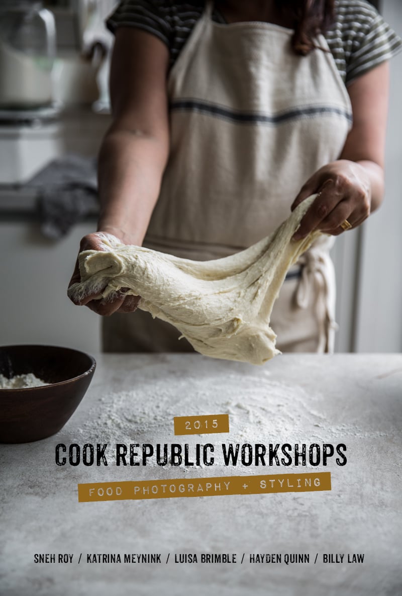 Cook Republic Food Photography & Styling Workshops Sydney 2015