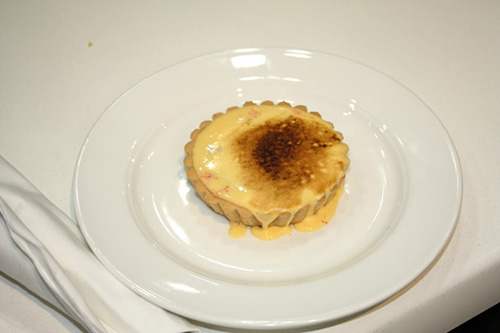 Matt Moran's Raspberry Tart with Champagne Sabayon