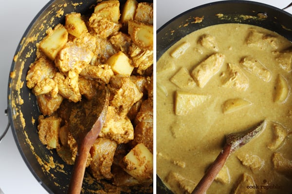 Kari Ayam Process - Chicken Curry Malaysian Style