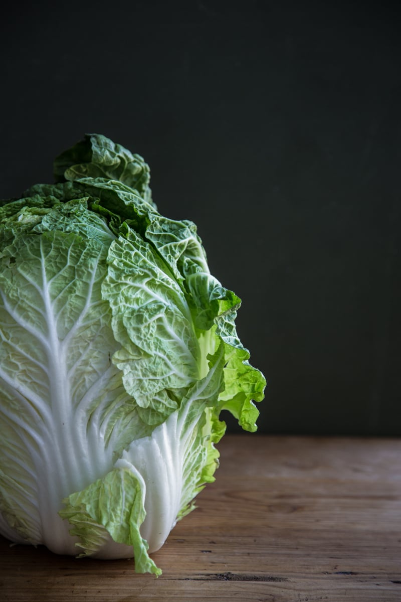 Cabbage / How To make Kimchi - photo and styling, Sneh Roy