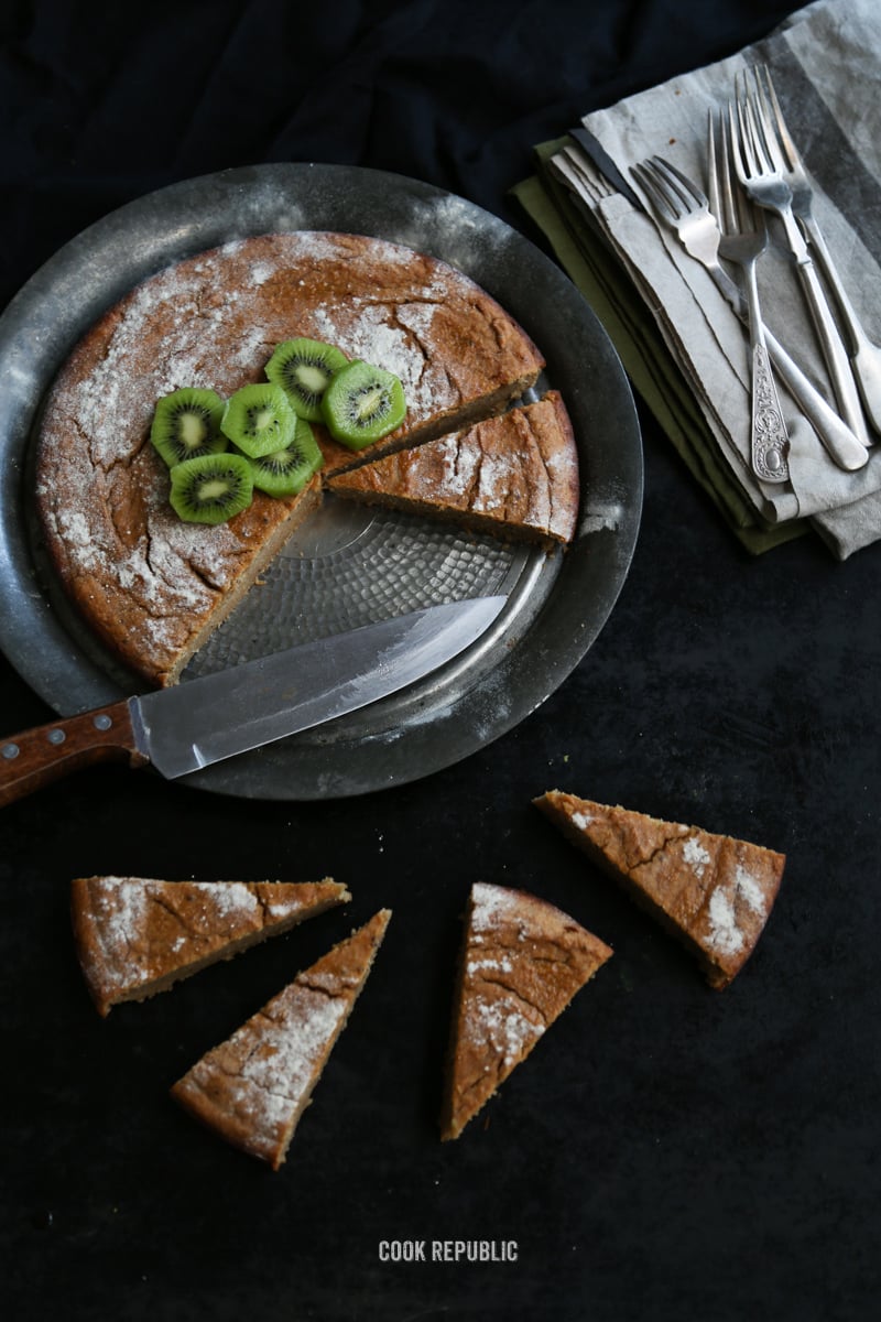 Kiwifruit And Banana Spelt Cake - Cook Republic