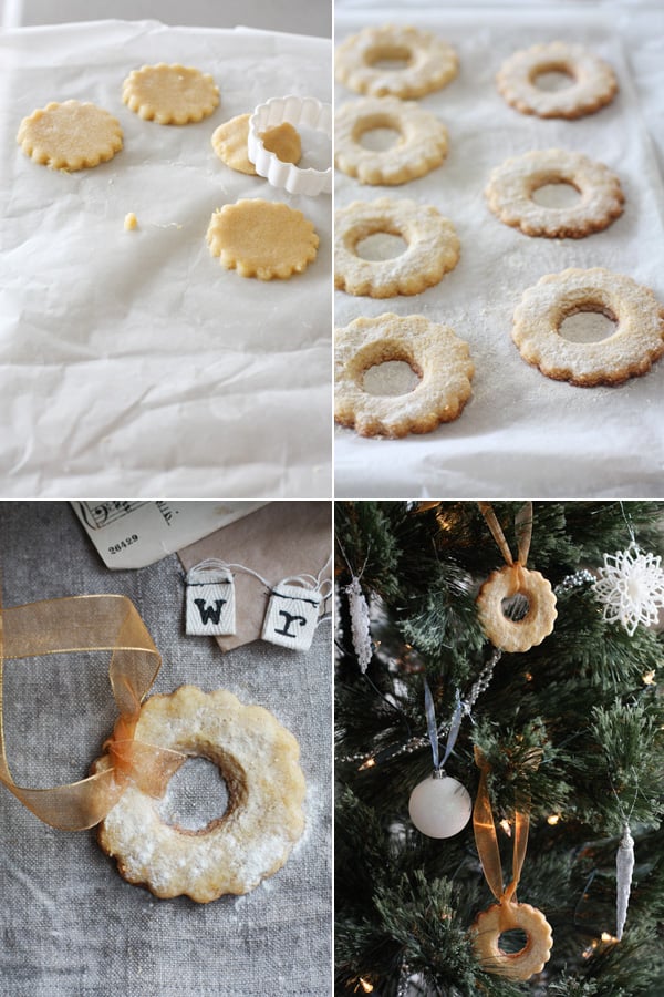 Cookie Dough, Cookie Shapes, Lemon Wreaths.