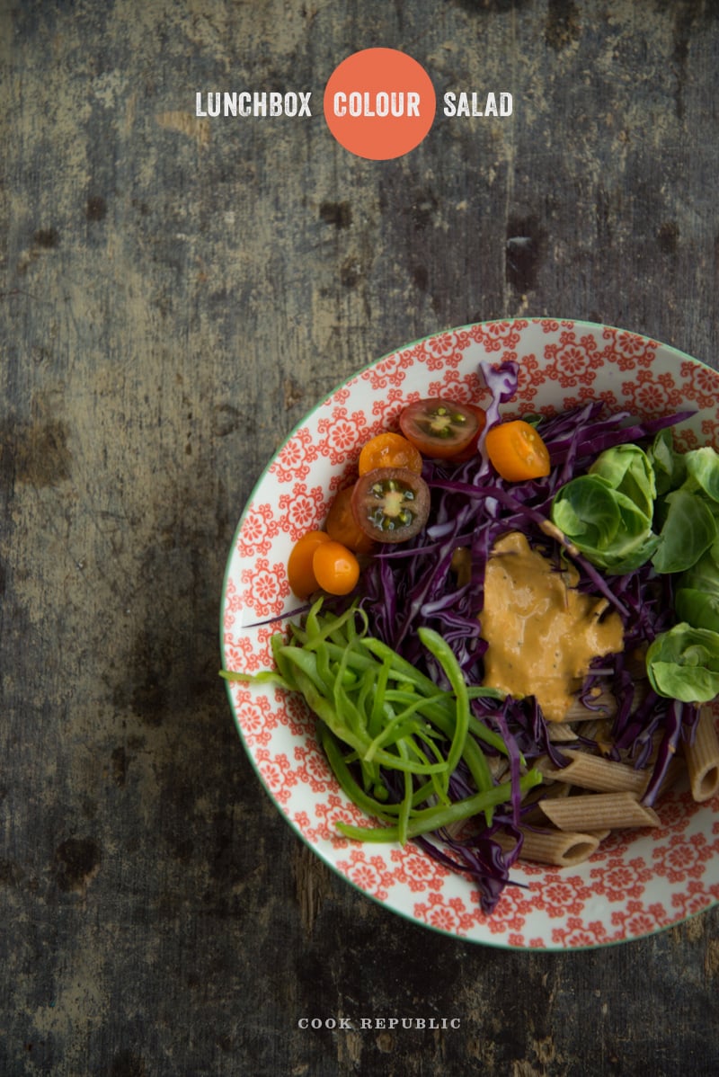 Lunchbox Colour Salad - Cook Republic