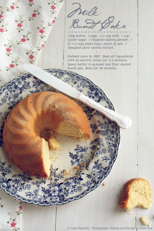 Milk Bundt Cake