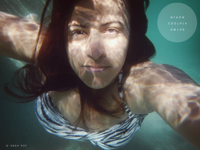 Underwater Self Portrait - © Sneh Roy