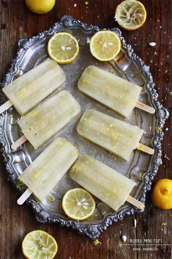 Nimbu Pani Pops - Cook Republic