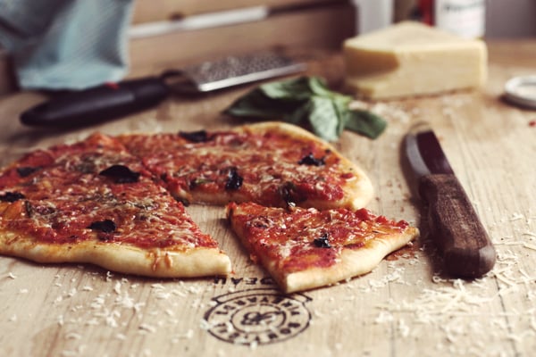 Homemade Pizza - Rustic Comfort.