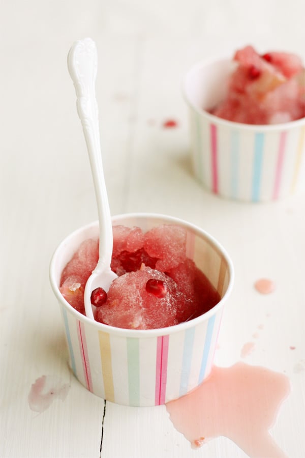 Pomegranate Sorbet