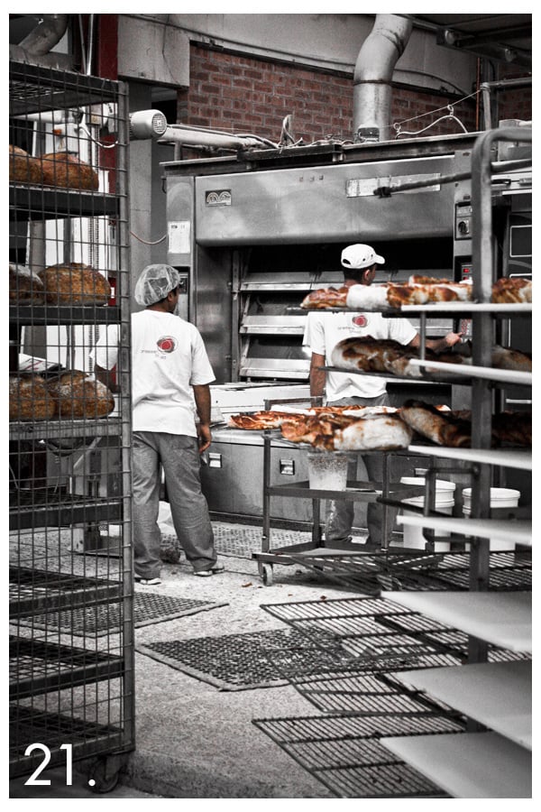 Each loaf turned by hand! Artisan baking at its best!