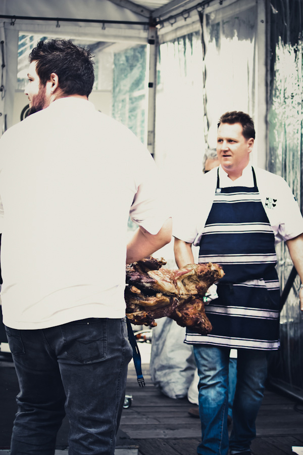 David Tanis's Spit Roast Lamb