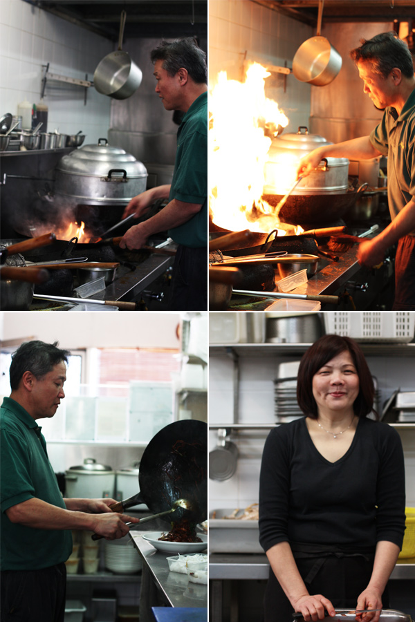 Paul Tan in the kitchen & Alice Tan from Makan@Alice's in Thornleigh