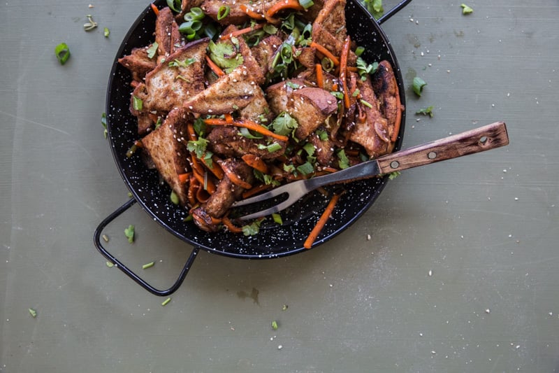 Rye Bread And Chilli Stir Fry - Cook Republic