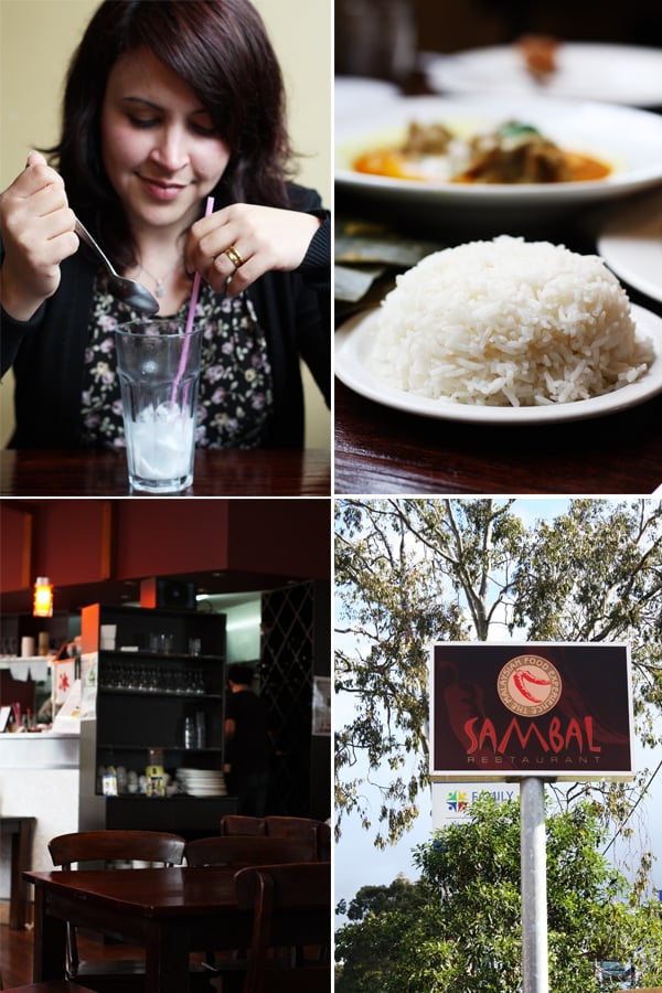 Lunch at Sambal in Sydney