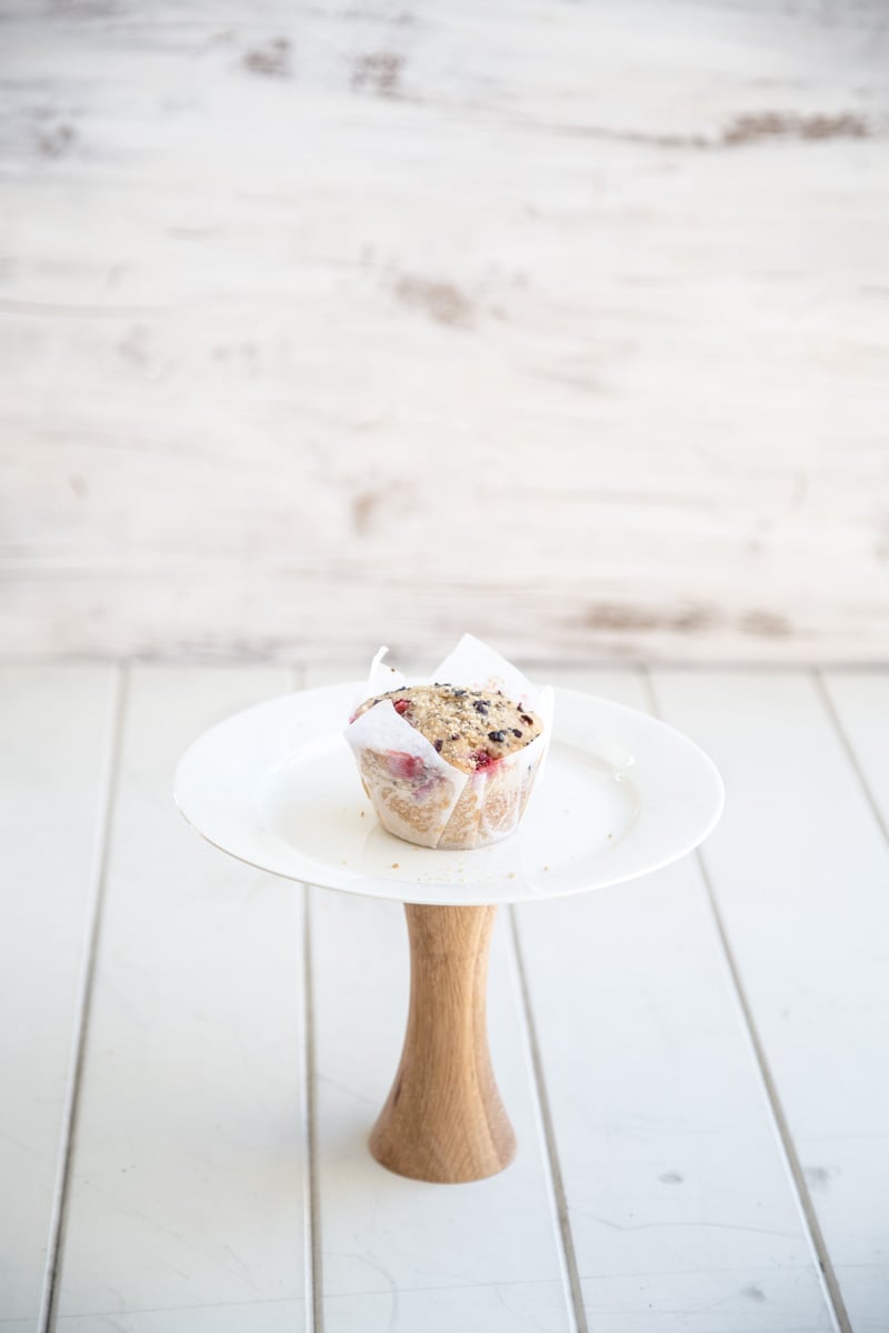 Strawberry Coconut Breakfast Muffin - Photo & Styling, Sneh Roy