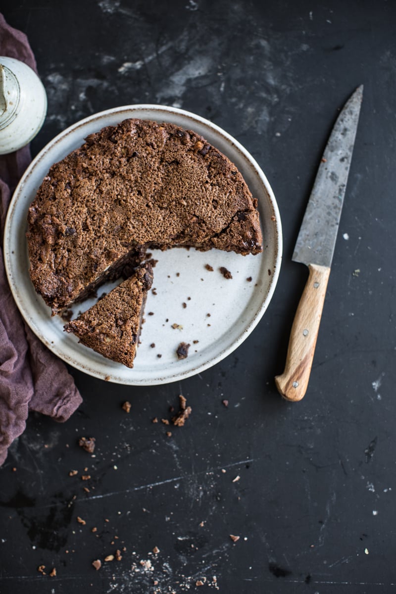 Trashy Chestnut Brownie Cake - Cook Republic