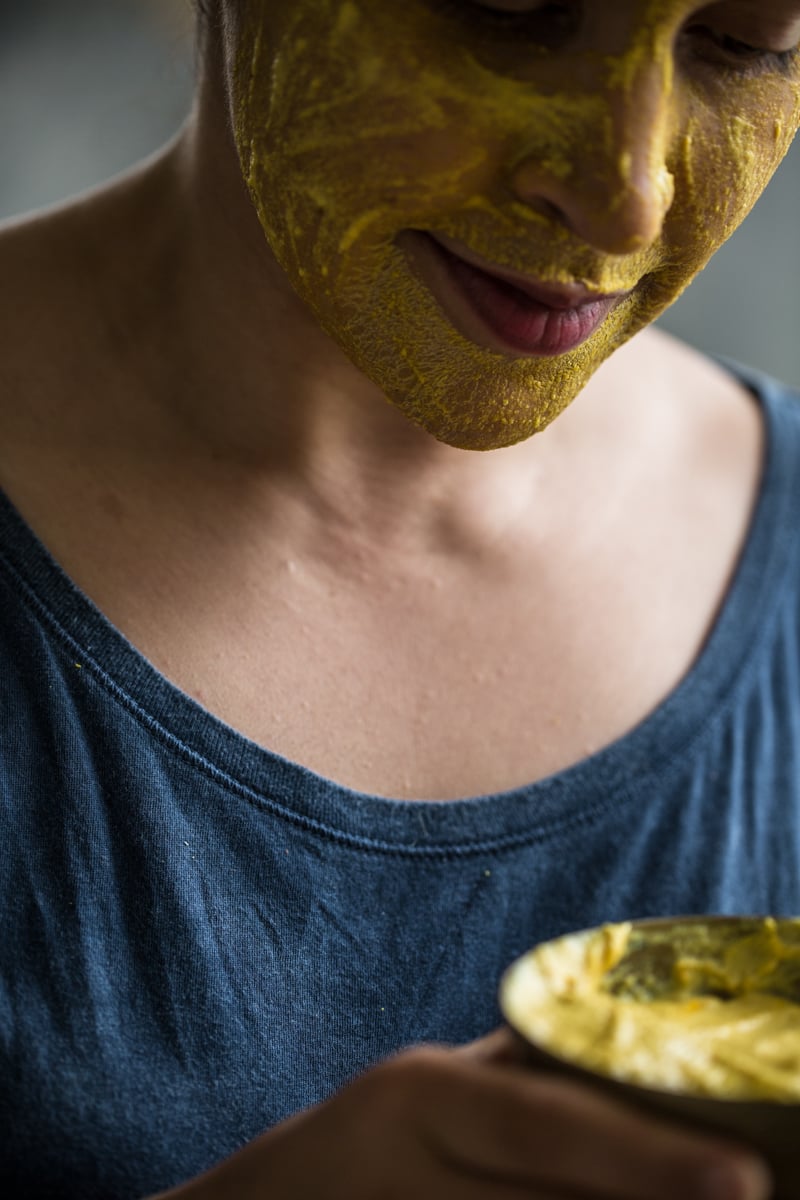 Turmeric, Chickpea And Yoghurt Face Mask - Cook Republic
