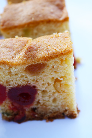 Red rubies in crumbly cake Red rubies in crumbly cake