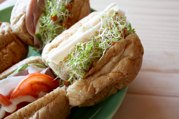 Chicken Breast And Sprout Roll Chicken Breast And Sprout Roll