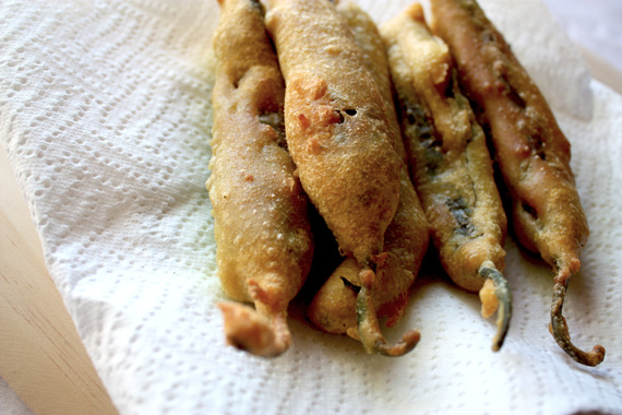 Green Chilli Fritters