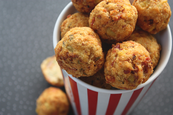 Potato Proscuitto And Matzo balls