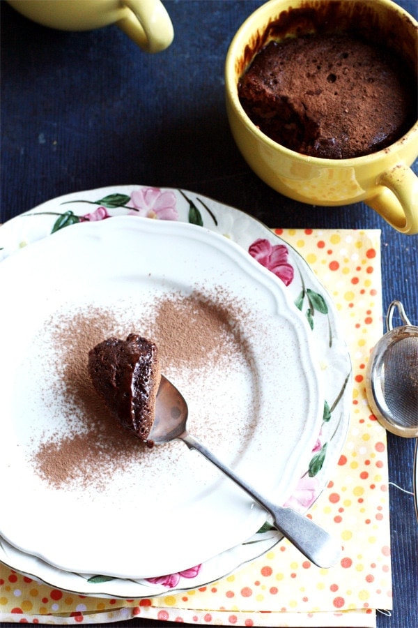 Nutella+mug+cake