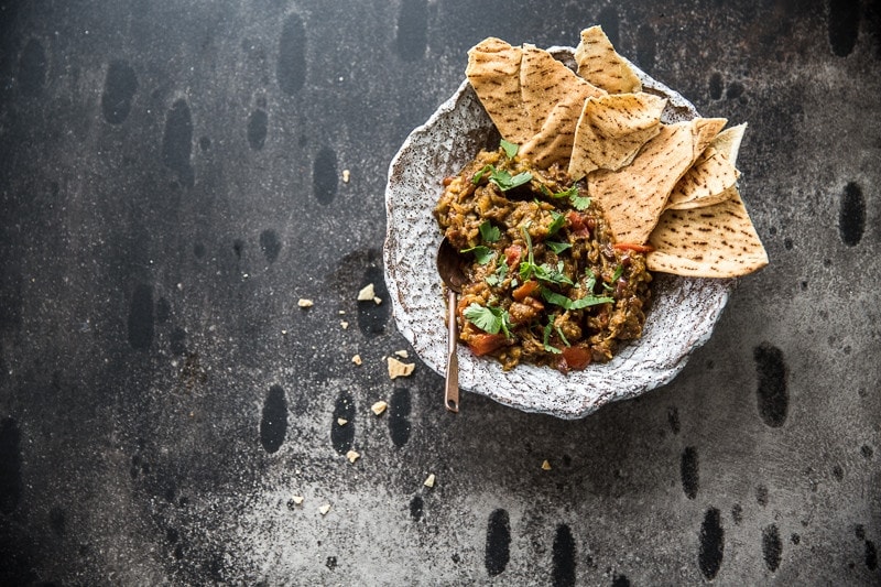 Smoky Eggplant Curry Dip Cook Republic