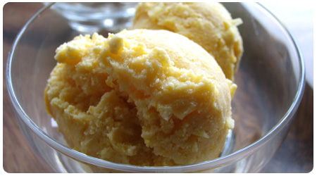 Sweetcorn icecream
