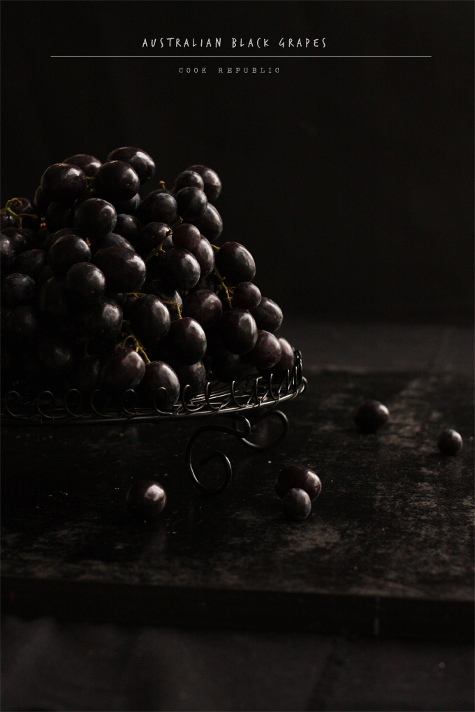 Black Australian Grapes - Cook Republic