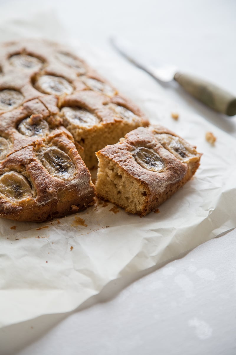 Buttermilk Banana Tray Cake - Cook Republic