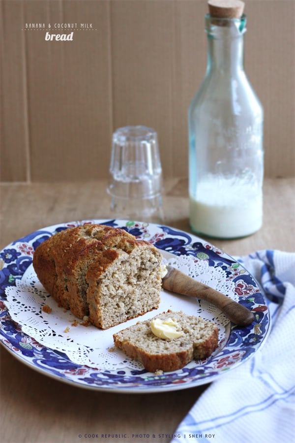 Banana And Coconut Milk Bread