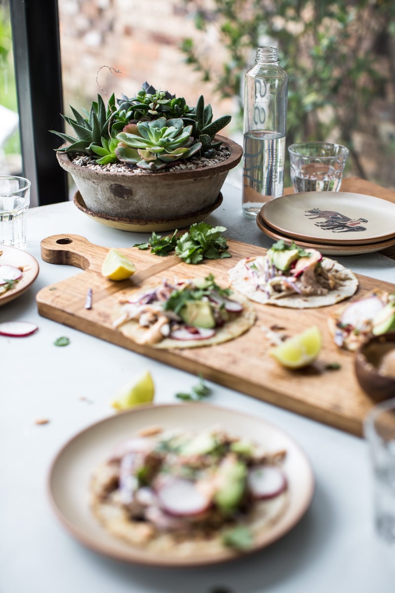 Barbecue Chicken Tostadas - Cook Republic