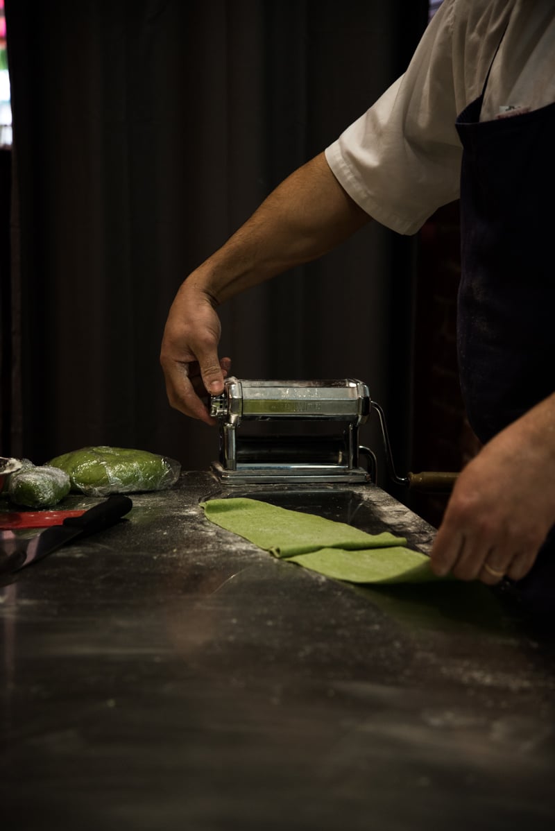 Casa Carboni, Making Nettle Pasta