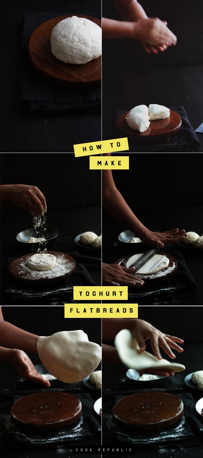 How To Make Yoghurt Flatbreads - Cook Republic