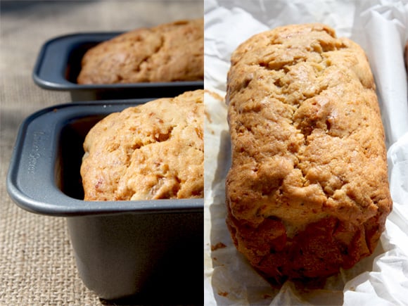 Buttermilk Banana Walnut Bread