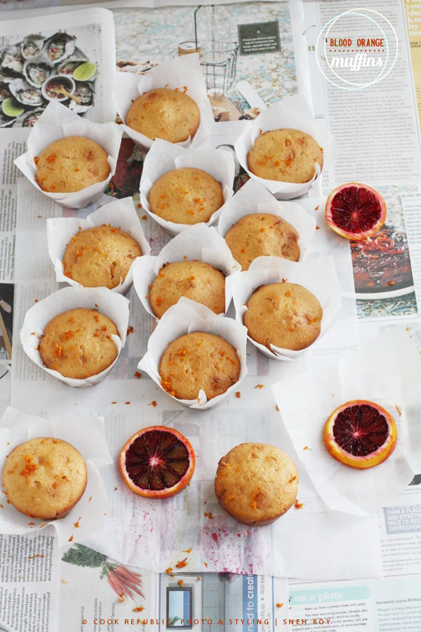 Blood Orange Muffins