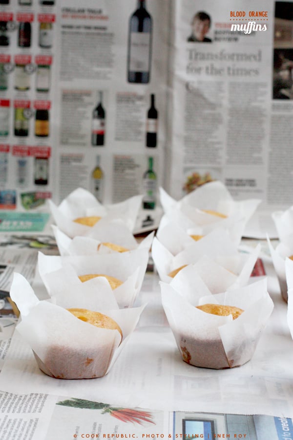 Blood Orange Muffins