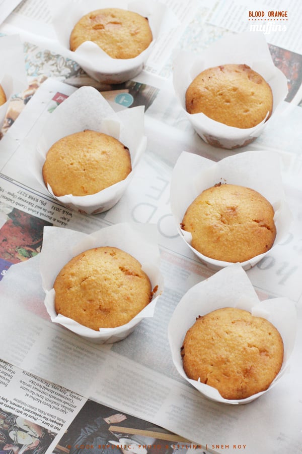 Blood Orange Muffins