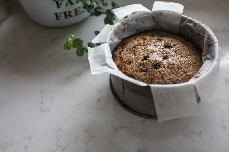 Tara's Blueberry Poppy Seed Snacking Cake - Cook Republic