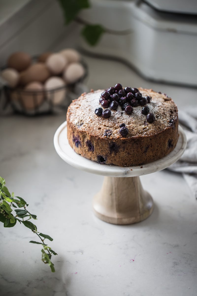 Tara's Blueberry Poppy Seed Snacking Cake - Cook Republic