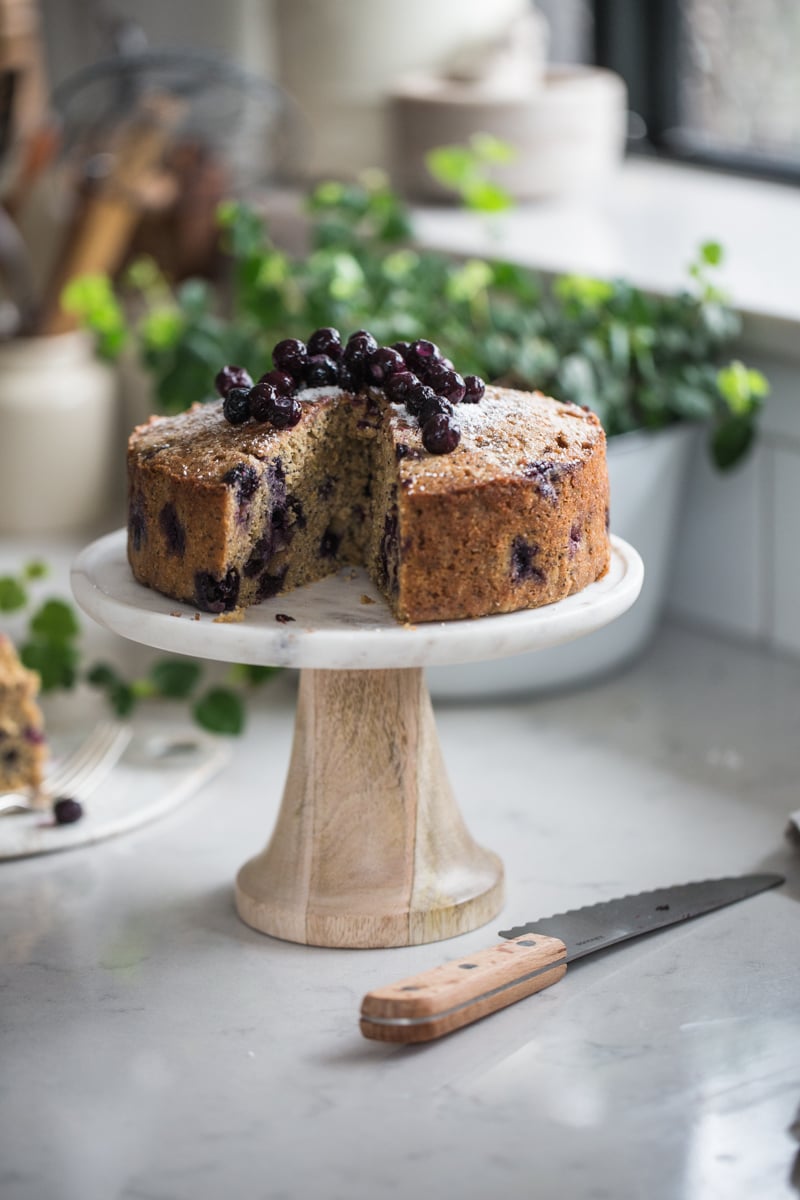Tara's Blueberry Poppy Seed Snacking Cake - Cook Republic