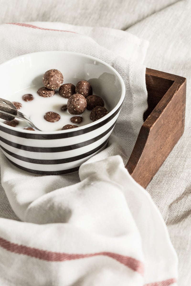 Homemade Baked Mocha Puffs - Sneh Roy