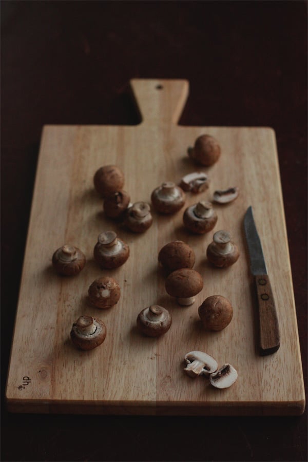 Brown Swiss Mushrooms