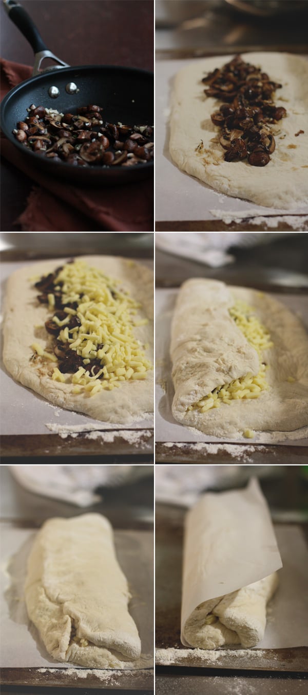 Stuffing, Rolling & Baking A Tortano Bread