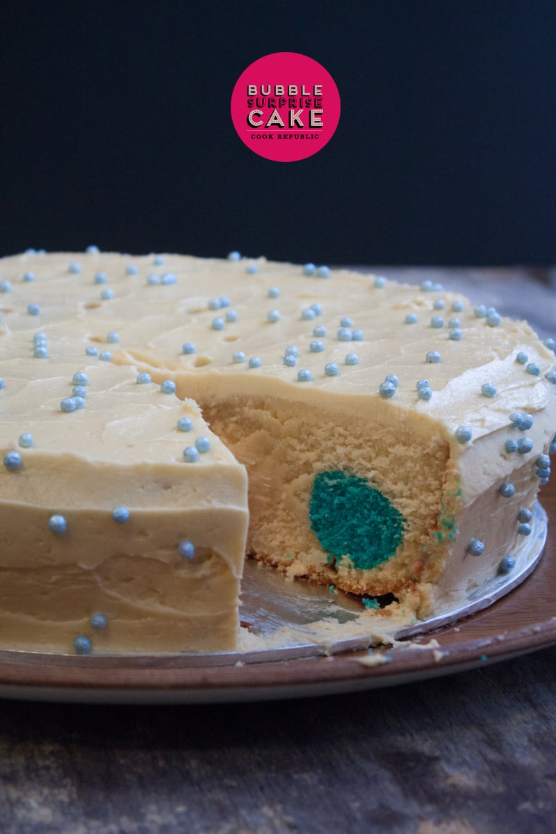 Bubble Surprise Cake - Cook Republic